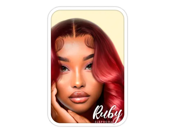 Alpha Ruby Skin - The Sims 4 Custom Content