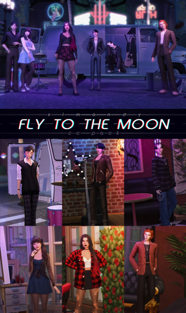 Maxis Match Drown in the night by simsfinds - The Sims 4 Custom Content