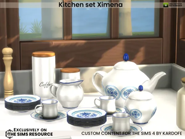 Alpha kitchen clutter - The Sims 4 Custom Content