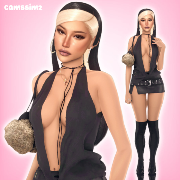 Alpha megan by simsfinds - The Sims 4 Custom Content