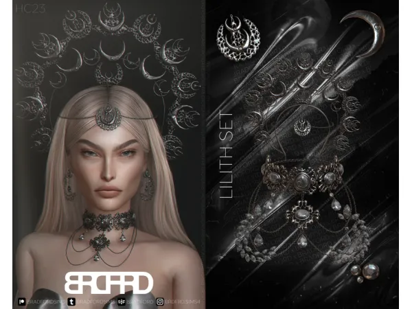 Alpha [HC23] LILITH SET GAME EDITION - The Sims 4 Custom Content