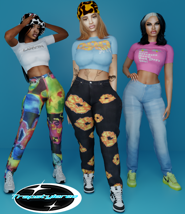 Alpha Sade Set by simsfinds - The Sims 4 Custom Content
