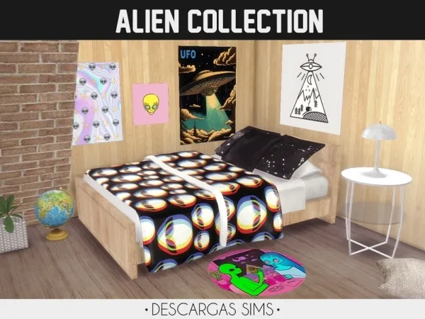 Alpha Alien Collection - The Sims 4 Custom Content