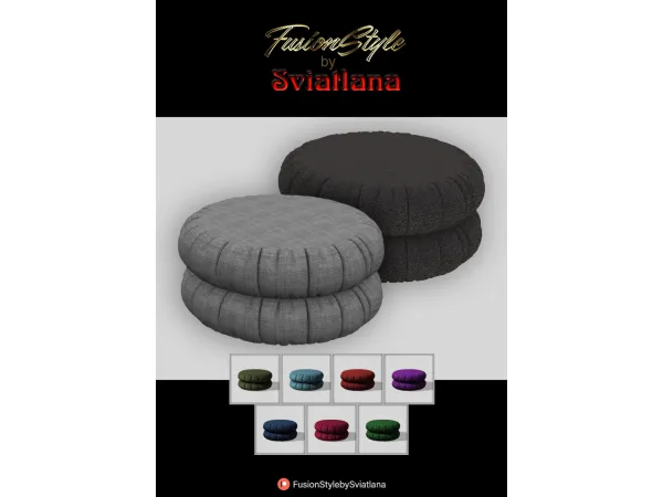 Alpha Puffy Chair - The Sims 4 Custom Content