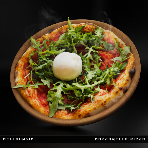 Alpha Mozzarella Pizza by simsfinds - The Sims 4 Custom Content