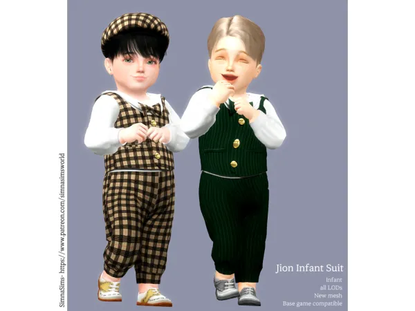 Alpha Jion Infant Suit - The Sims 4 Custom Content