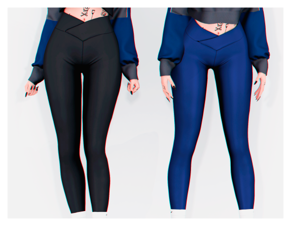 Alpha Yoga Legging Pants by plbsims - The Sims 4 Custom Content