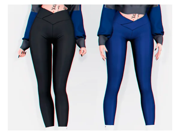 Alpha Yoga Legging Pants - The Sims 4 Custom Content