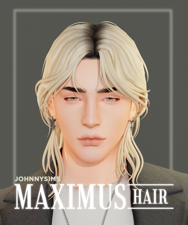 Maxis Match Maximus Hair by simsfinds - The Sims 4 Custom Content