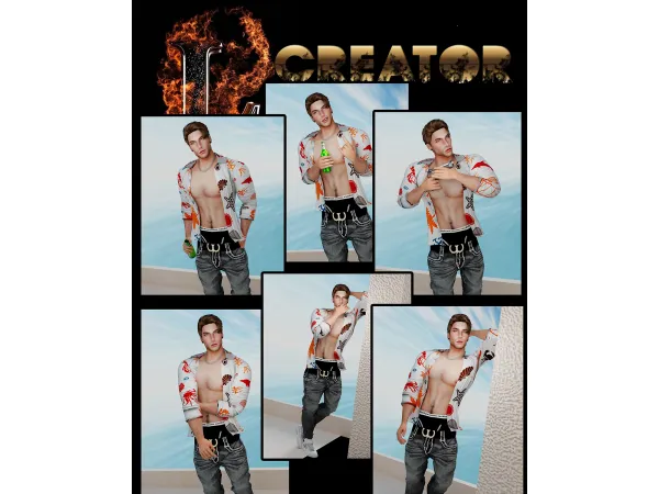 Alpha male 13 - The Sims 4 Custom Content