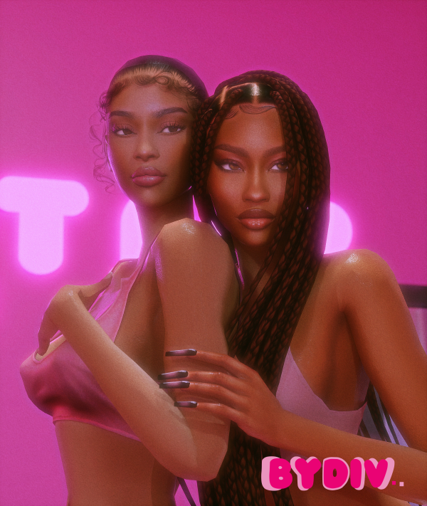 Alpha BFFs Acacia Leeana by simsfinds - The Sims 4 Custom Content