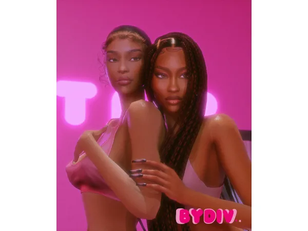 Alpha BFFs Acacia Leeana by BYDIV - The Sims 4 Custom Content