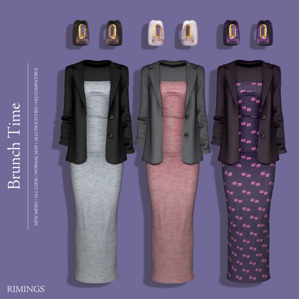 Alpha [RIMINGS] Brunch Time by simsfinds - The Sims 4 Custom Content