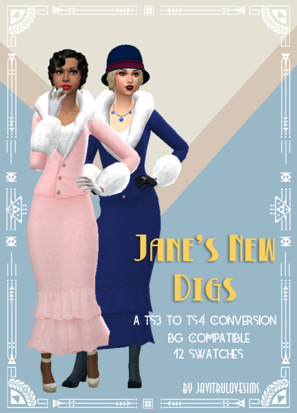 Maxis Match Jane's New Digs by simsfinds - The Sims 4 Custom Content