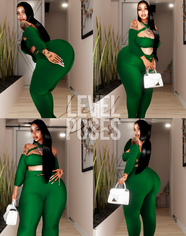 Alpha Level Posepack (In Game) by simsfinds - The Sims 4 Custom Content