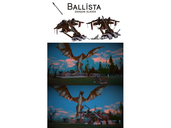 Alpha Ballista by natalia_auditore - The Sims 4 Custom Content