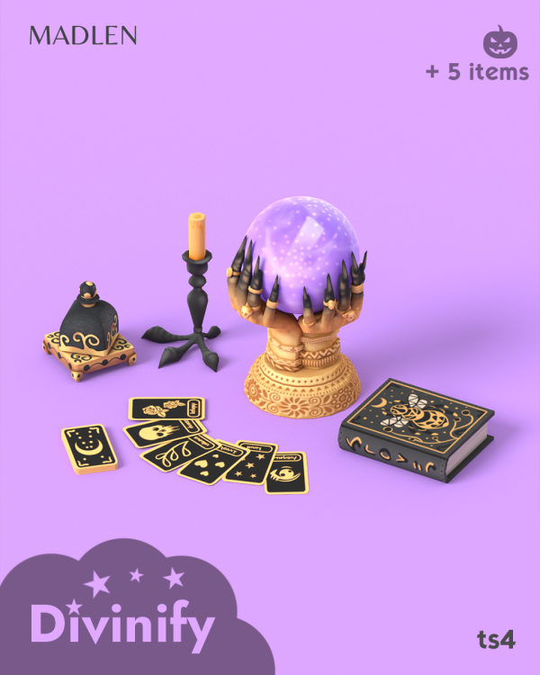 Maxis Match Divinify Set by simsfinds - The Sims 4 Custom Content