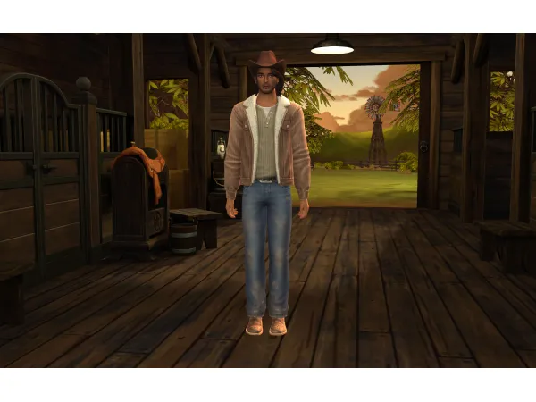 The Sims 3 Stable CAS Room/Background by vyxated