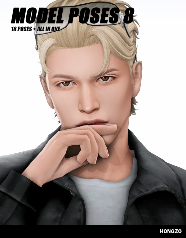 Mix [Hongzo] Model poses ⑧ by simsfinds - The Sims 4 Custom Content