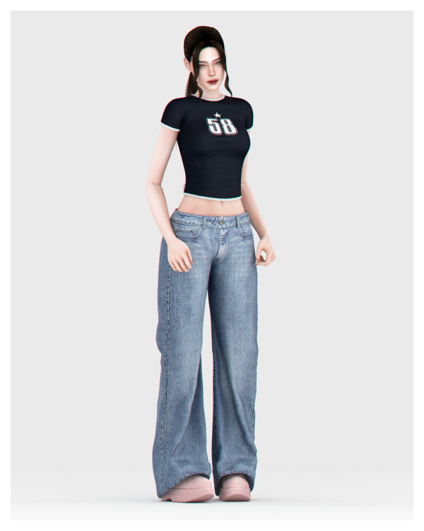Alpha Los Angeles Set by simsfinds - The Sims 4 Custom Content
