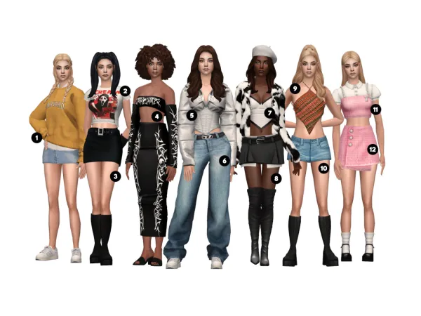 COLLECTION 18 - The Sims 2 Custom Content