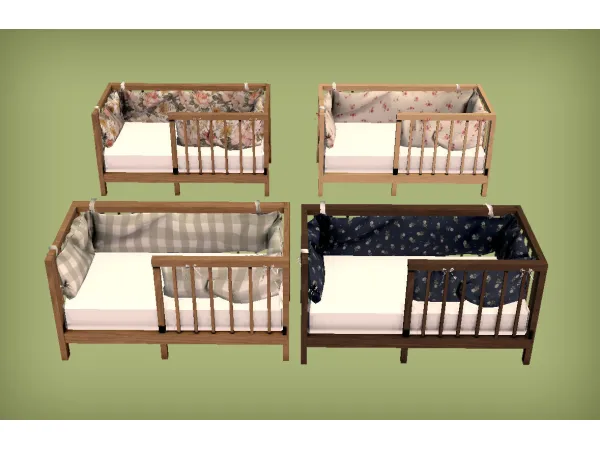 Vintage simmer Crib for - The Sims 2 Custom Content
