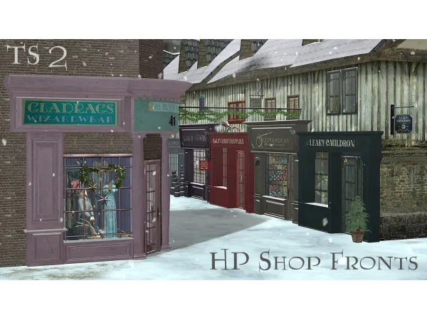 R13_TS2HPShops - The Sims 2 Custom Content