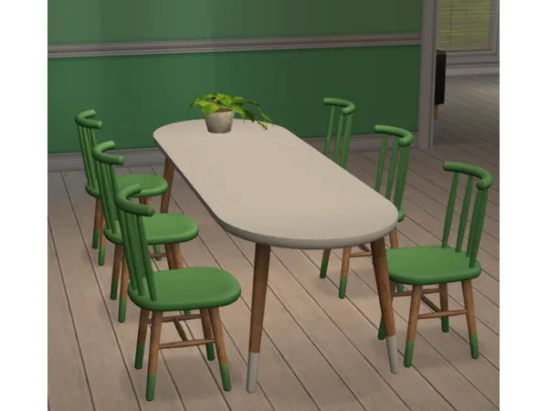 Samara Line 2 tile and 3 tile tables - The Sims 2 Custom Content