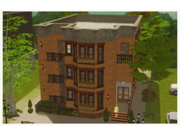 Hudson Street Apartments - The Sims 2 Custom Content