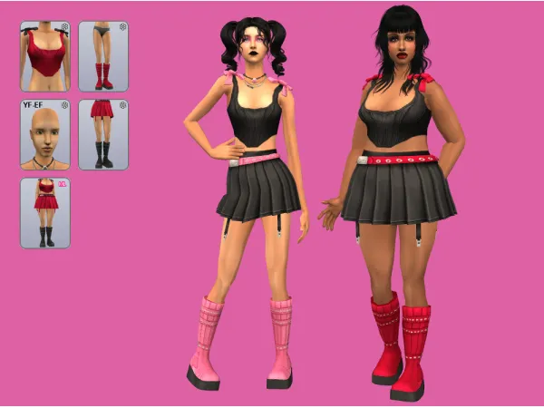 4t2 Momma Lisa Conversion Trillyke Simblreen 2023 Set - The Sims 2 Custom Content