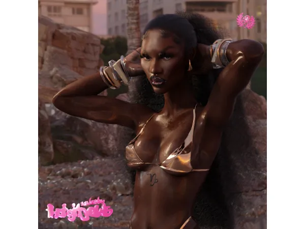 Alpha that girl essentials (jewelry) by kikovanity - The Sims 4 Custom Content