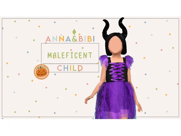 Alpha Maleficent AnnaBibi by anna_bibi - The Sims 4 Custom Content
