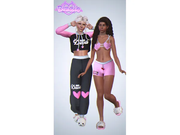 Comfy Hearts Collection - The Sims 3 Custom Content