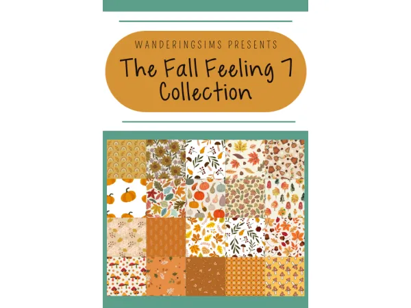Introducing the Fall Feeling 7 Collection - The Sims 3 Custom Content