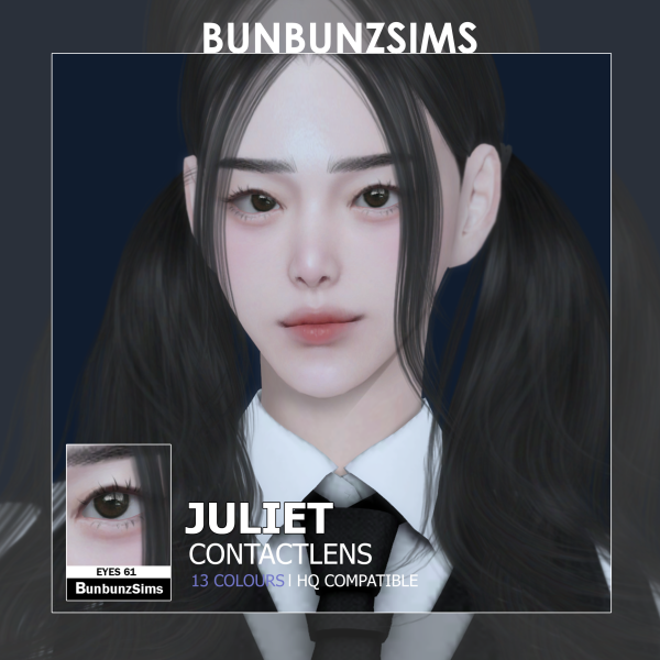 Alpha Juliet eyes 13 colours by simsfinds - The Sims 4 Custom Content