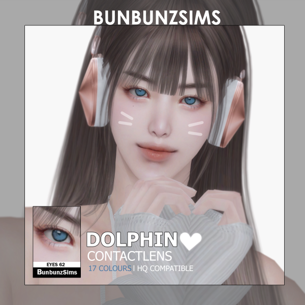 Alpha Dolphin eyes 17 colours by simsfinds - The Sims 4 Custom Content