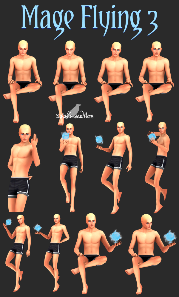 Mix Mage flying 3 by simsfinds - The Sims 4 Custom Content