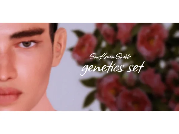 [sls ]male genetic sset - The Sims 3 Custom Content