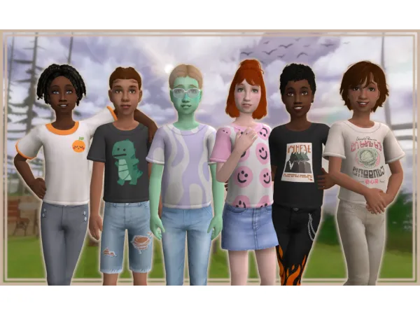 EP13 Short Sleeved Shirt converted to - The Sims 2 Custom Content