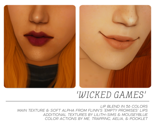 WICKED GAMES by simsfinds - The Sims 2 Custom Content
