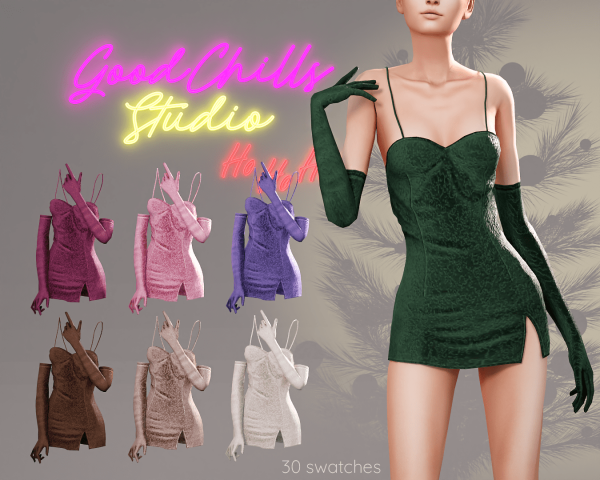 Alpha gcs december's 2023 by goodchillsstudio - The Sims 4 Custom Content