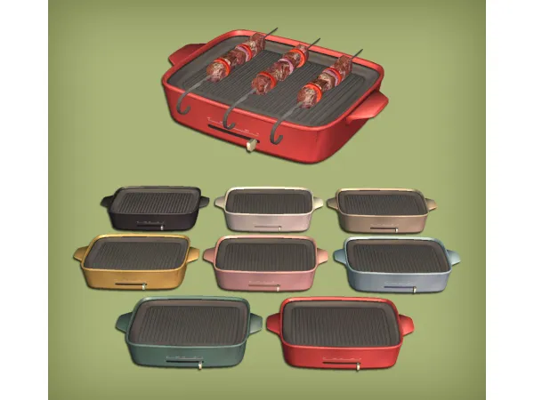 Portable Grill for - The Sims 2 Custom Content