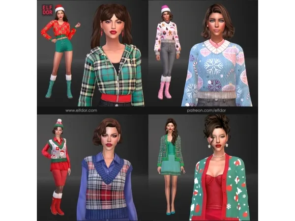 Maxis Match 2023 November Set Part 2 - The Sims 4 Custom Content