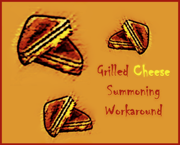 Maxis Match Grilled Cheese Summoning Workaround by simsfinds - The Sims 4 Custom Content