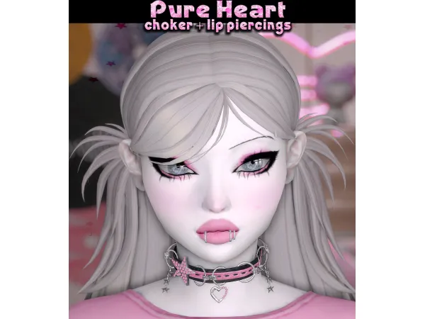 Alpha Pure Heart (ڡ) by atomiclight - The Sims 4 Custom Content