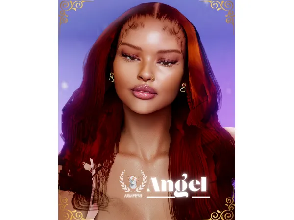 Alpha Angel Skin by Agapesims - The Sims 4 Custom Content