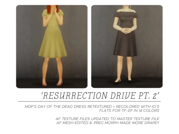 RESURRECTION DRIVE - The Sims 2 Custom Content