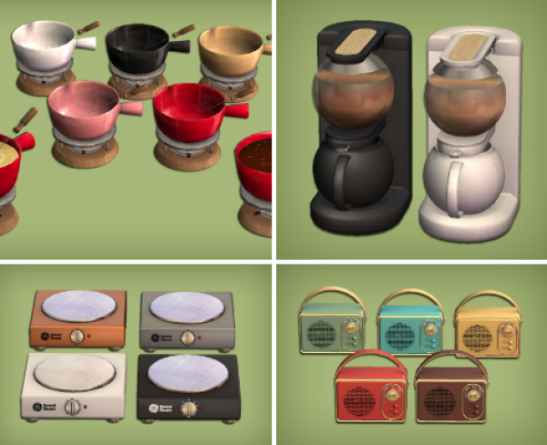 Holiday Gift Guide Set for by simsfinds - The Sims 2 Custom Content