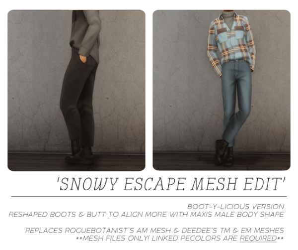 Snow Scape by simsfinds - The Sims 2 Custom Content