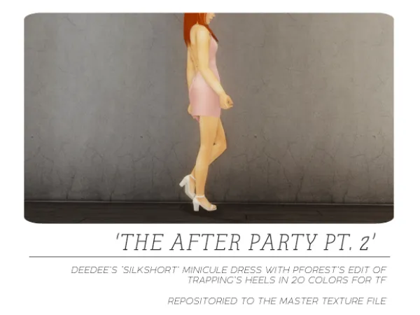 THE AFTER PARTY FOR TF - The Sims 2 Custom Content